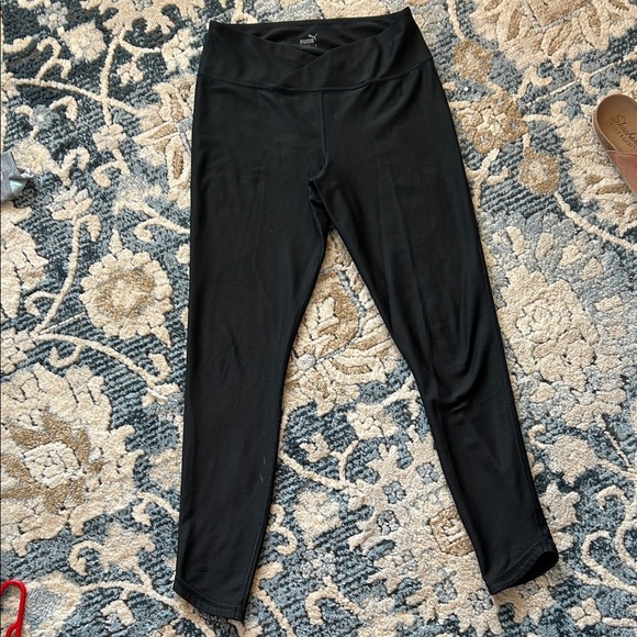 Puma Black Leggings - Picture 1 of 4